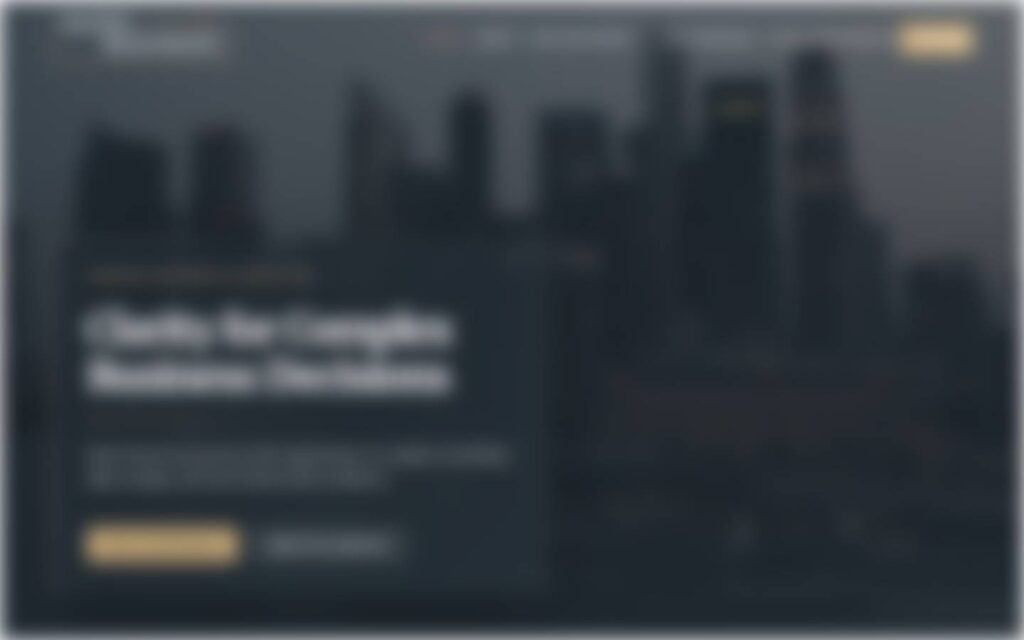 Confidential client project — blurred preview